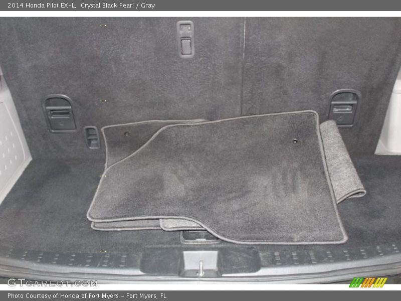 Crystal Black Pearl / Gray 2014 Honda Pilot EX-L
