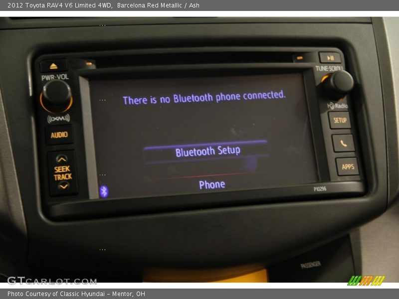 Barcelona Red Metallic / Ash 2012 Toyota RAV4 V6 Limited 4WD
