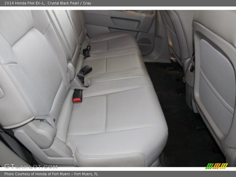 Crystal Black Pearl / Gray 2014 Honda Pilot EX-L