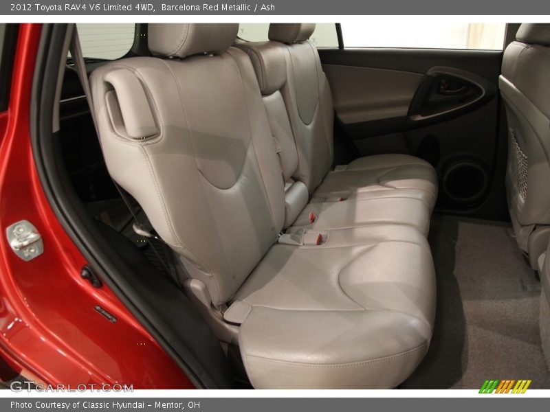 Barcelona Red Metallic / Ash 2012 Toyota RAV4 V6 Limited 4WD