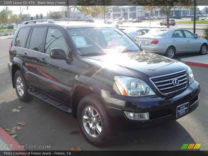 Black Onyx / Ivory 2005 Lexus GX 470