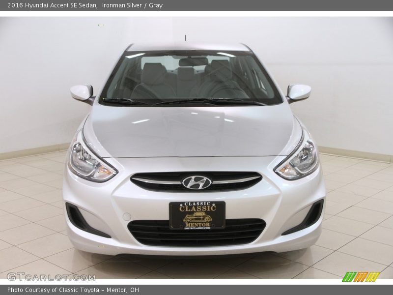 Ironman Silver / Gray 2016 Hyundai Accent SE Sedan