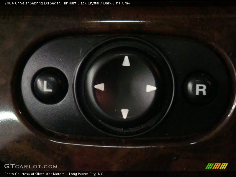 Brilliant Black Crystal / Dark Slate Gray 2004 Chrysler Sebring LXi Sedan