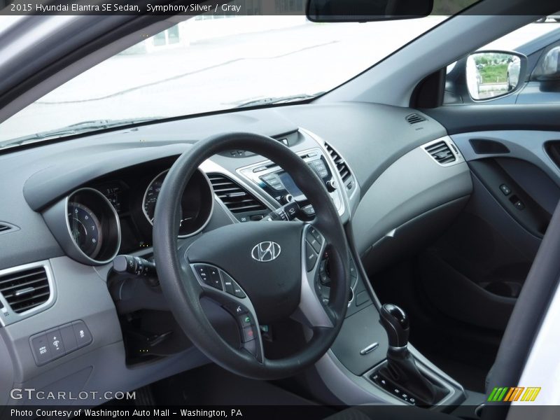 Symphony Silver / Gray 2015 Hyundai Elantra SE Sedan