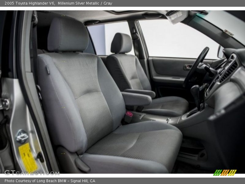 Millenium Silver Metallic / Gray 2005 Toyota Highlander V6