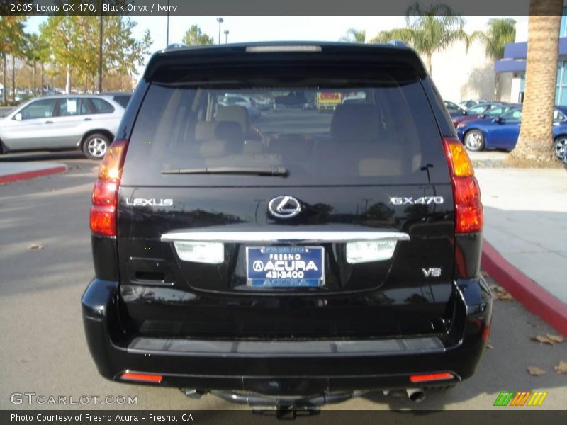 Black Onyx / Ivory 2005 Lexus GX 470