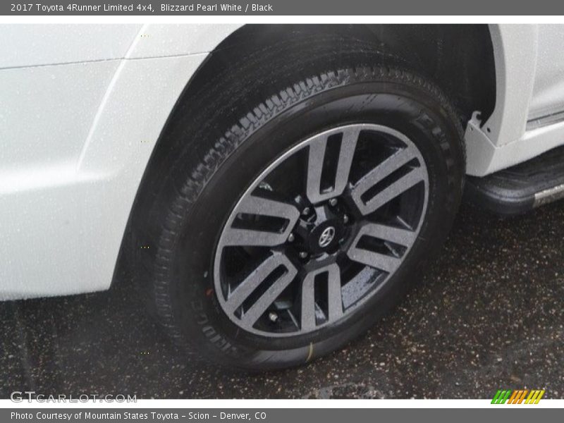 Blizzard Pearl White / Black 2017 Toyota 4Runner Limited 4x4