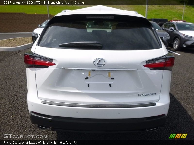 Eminent White Pearl / Creme 2017 Lexus NX 200t AWD