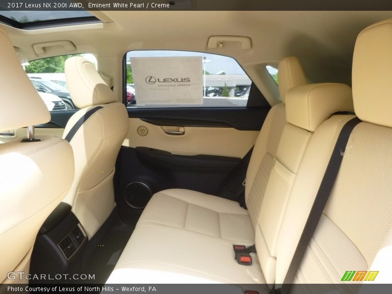 Eminent White Pearl / Creme 2017 Lexus NX 200t AWD