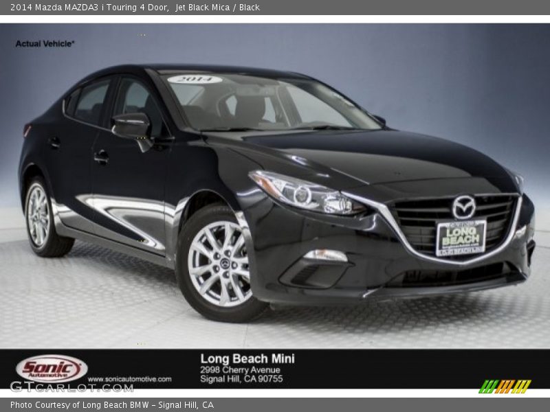 Jet Black Mica / Black 2014 Mazda MAZDA3 i Touring 4 Door