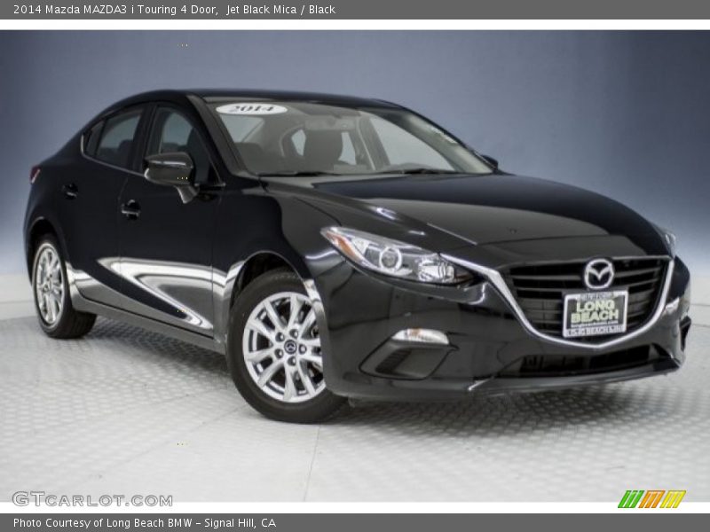 Jet Black Mica / Black 2014 Mazda MAZDA3 i Touring 4 Door