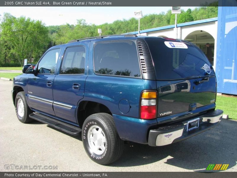 Blue Green Crystal / Neutral/Shale 2005 GMC Yukon SLE 4x4