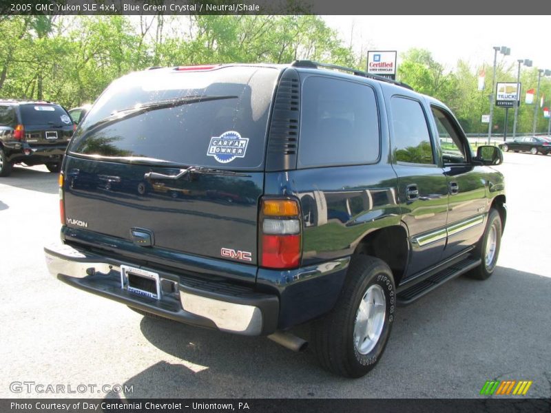Blue Green Crystal / Neutral/Shale 2005 GMC Yukon SLE 4x4