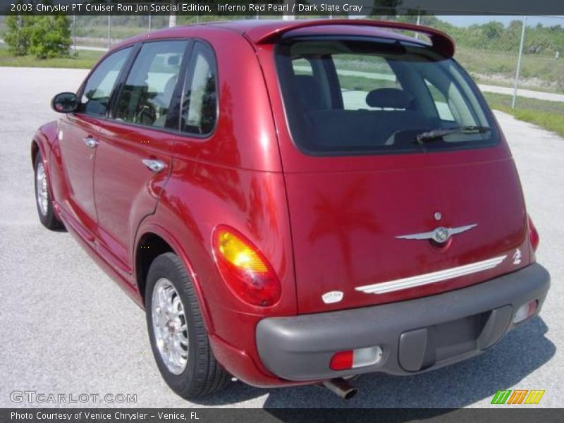 Inferno Red Pearl / Dark Slate Gray 2003 Chrysler PT Cruiser Ron Jon Special Edition