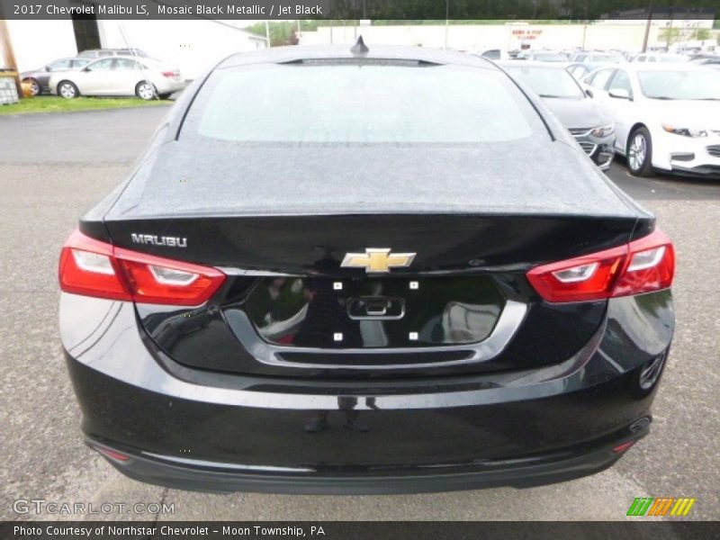 Mosaic Black Metallic / Jet Black 2017 Chevrolet Malibu LS