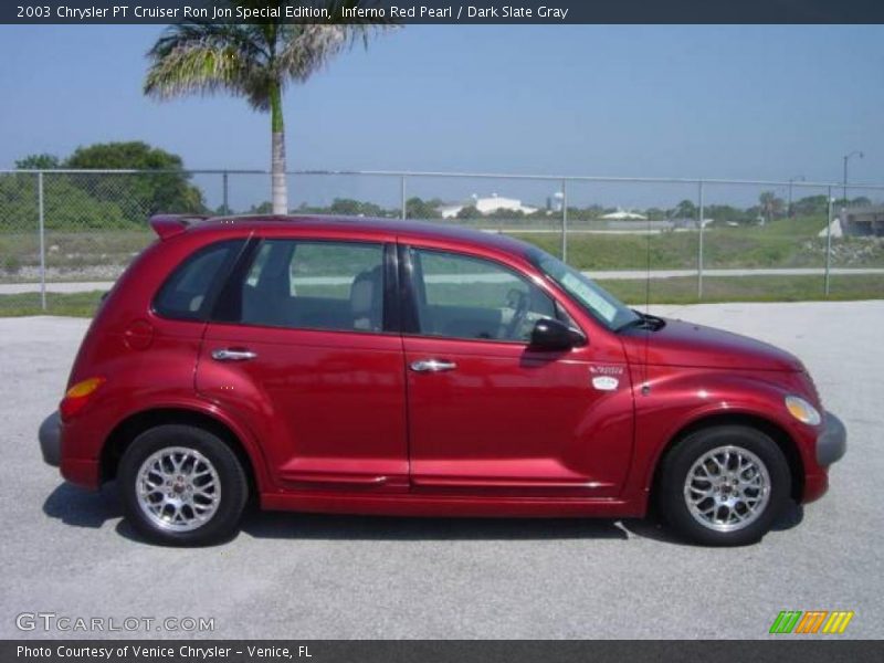 Inferno Red Pearl / Dark Slate Gray 2003 Chrysler PT Cruiser Ron Jon Special Edition