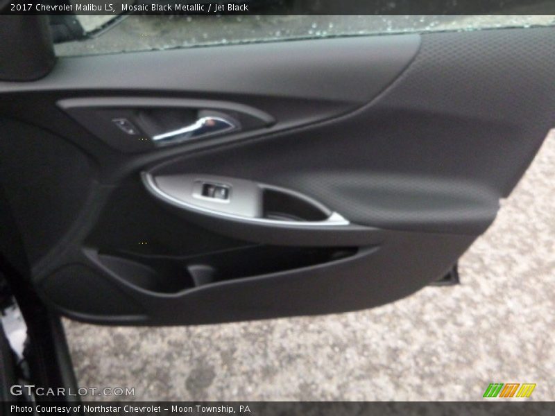 Mosaic Black Metallic / Jet Black 2017 Chevrolet Malibu LS