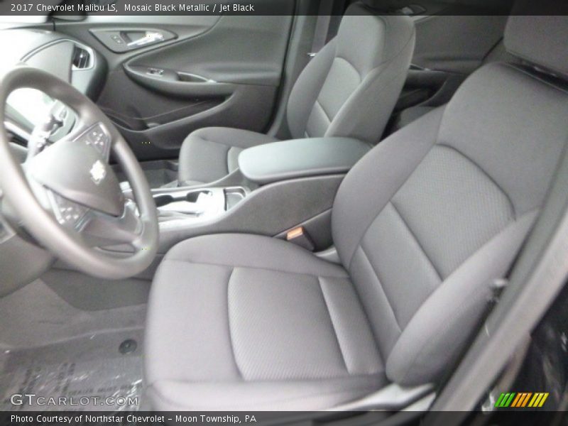 Mosaic Black Metallic / Jet Black 2017 Chevrolet Malibu LS