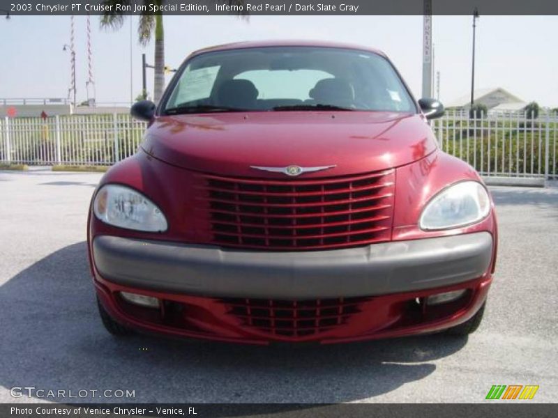 Inferno Red Pearl / Dark Slate Gray 2003 Chrysler PT Cruiser Ron Jon Special Edition