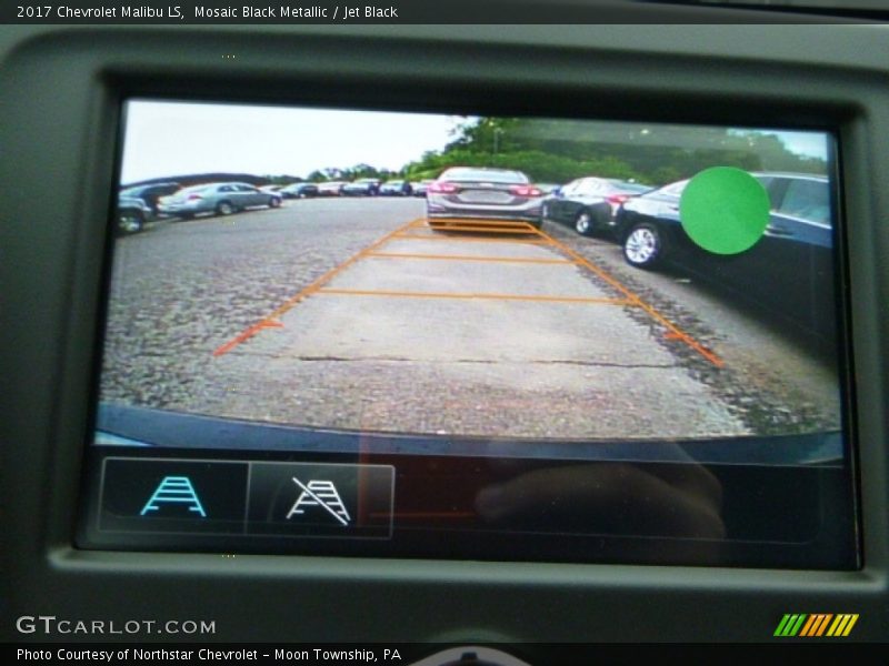 Mosaic Black Metallic / Jet Black 2017 Chevrolet Malibu LS