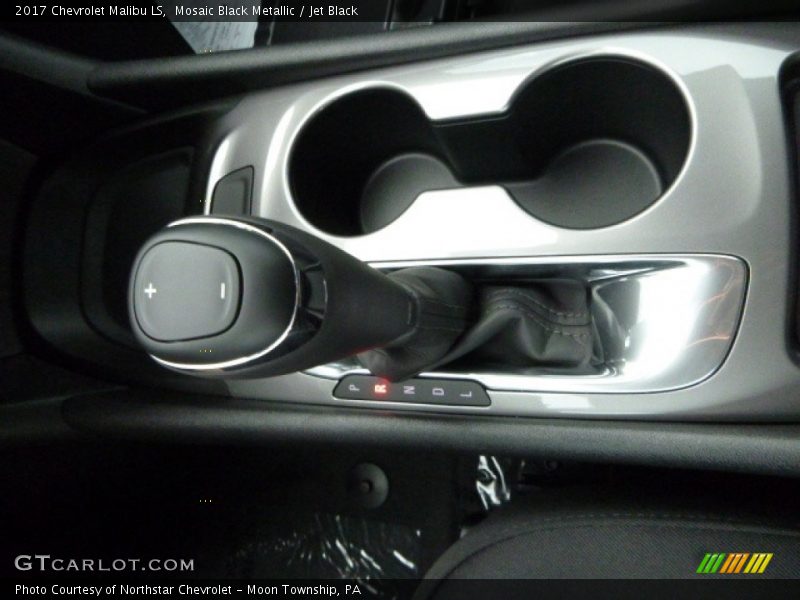Mosaic Black Metallic / Jet Black 2017 Chevrolet Malibu LS