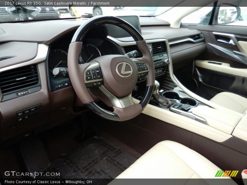  2017 RX 350 Parchment Interior