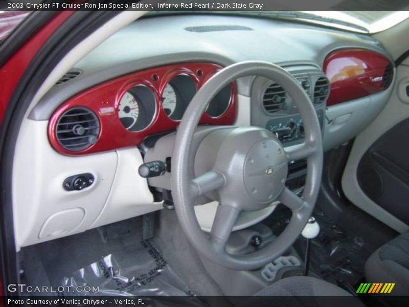 Inferno Red Pearl / Dark Slate Gray 2003 Chrysler PT Cruiser Ron Jon Special Edition