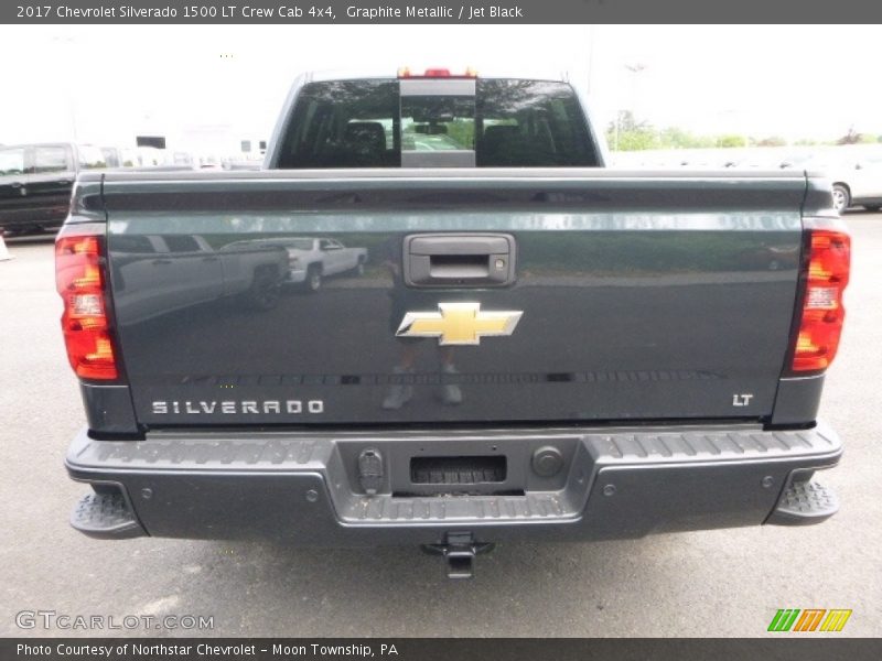 Graphite Metallic / Jet Black 2017 Chevrolet Silverado 1500 LT Crew Cab 4x4