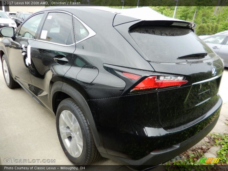 Obsidian / Flaxen 2017 Lexus NX 200t AWD