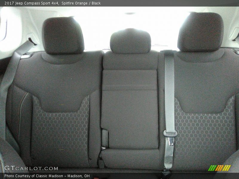 Spitfire Orange / Black 2017 Jeep Compass Sport 4x4
