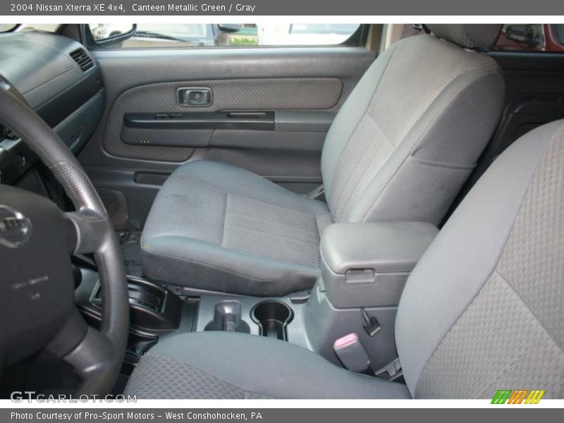 Canteen Metallic Green / Gray 2004 Nissan Xterra XE 4x4