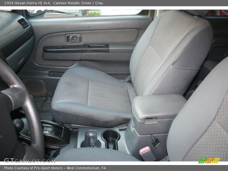 Canteen Metallic Green / Gray 2004 Nissan Xterra XE 4x4