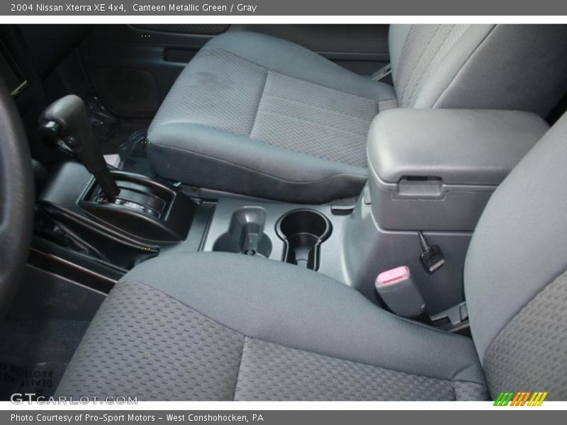 Canteen Metallic Green / Gray 2004 Nissan Xterra XE 4x4