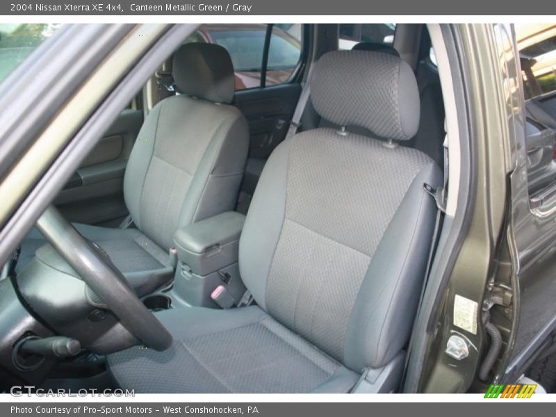 Canteen Metallic Green / Gray 2004 Nissan Xterra XE 4x4