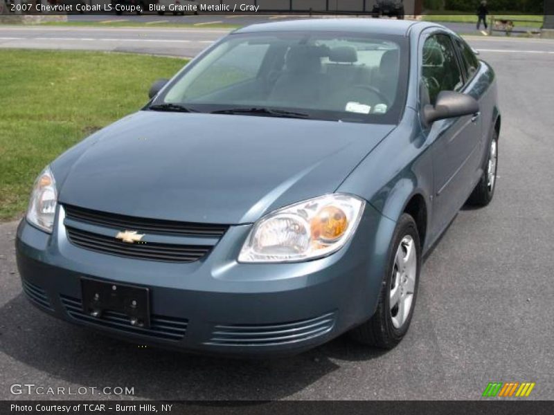 Blue Granite Metallic / Gray 2007 Chevrolet Cobalt LS Coupe