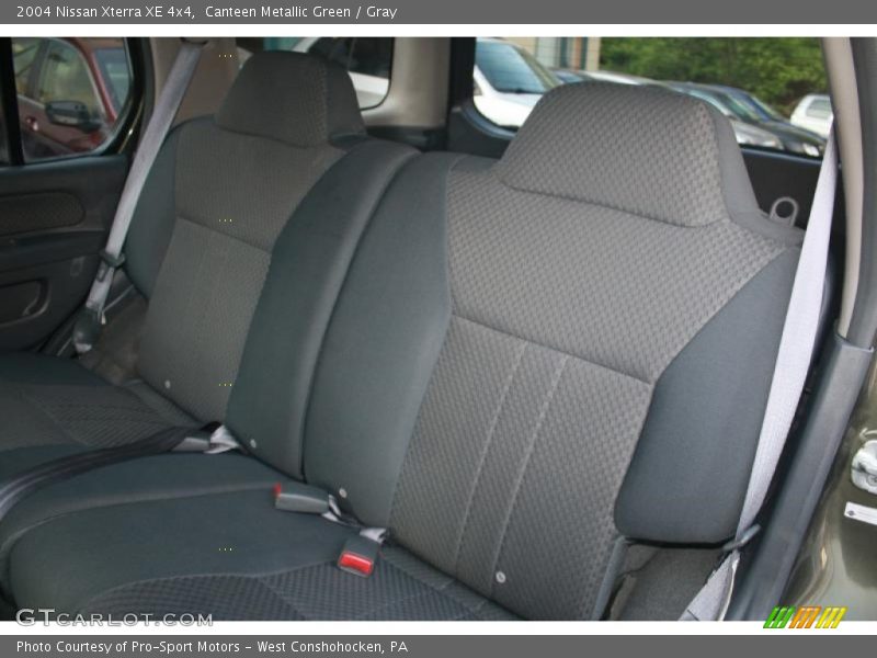 Canteen Metallic Green / Gray 2004 Nissan Xterra XE 4x4