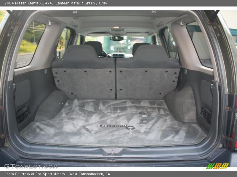 Canteen Metallic Green / Gray 2004 Nissan Xterra XE 4x4