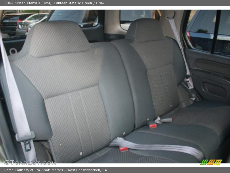 Canteen Metallic Green / Gray 2004 Nissan Xterra XE 4x4