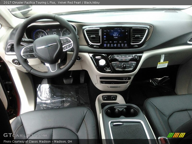 Velvet Red Pearl / Black/Alloy 2017 Chrysler Pacifica Touring L Plus