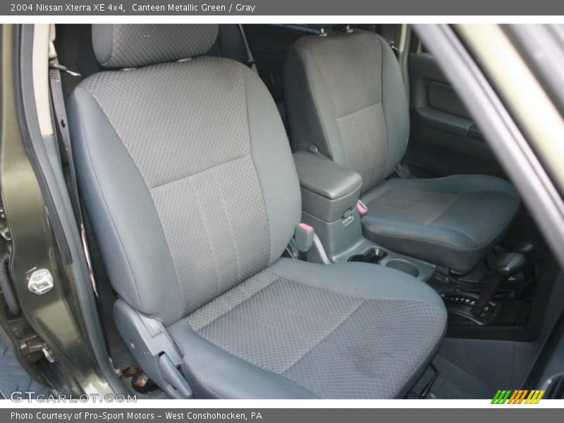 Canteen Metallic Green / Gray 2004 Nissan Xterra XE 4x4