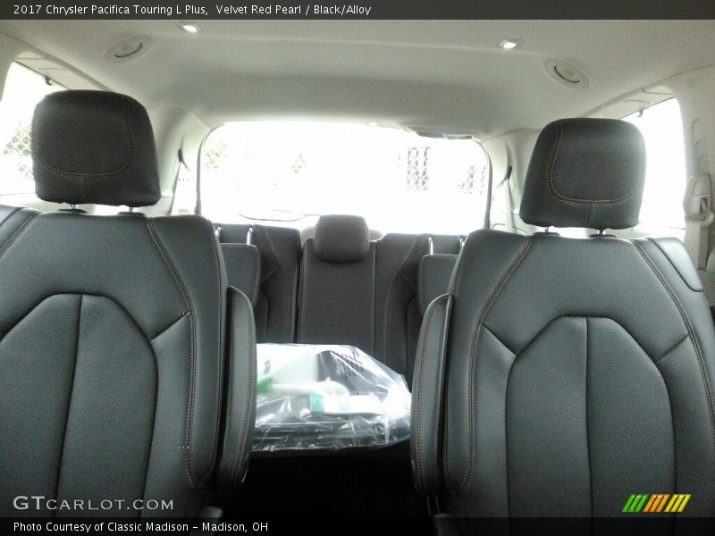 Velvet Red Pearl / Black/Alloy 2017 Chrysler Pacifica Touring L Plus