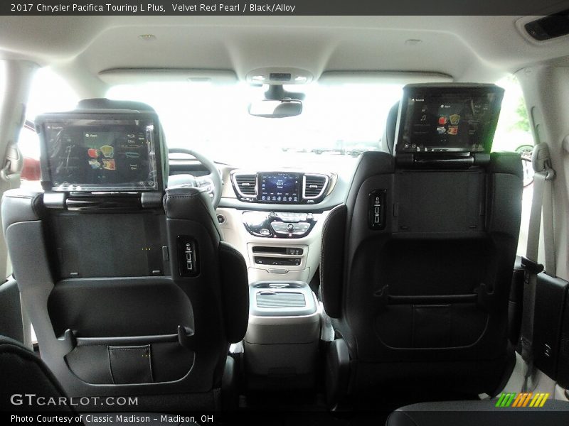Velvet Red Pearl / Black/Alloy 2017 Chrysler Pacifica Touring L Plus