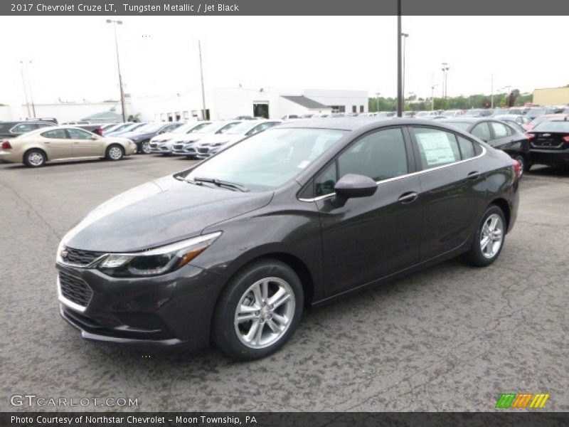 Tungsten Metallic / Jet Black 2017 Chevrolet Cruze LT