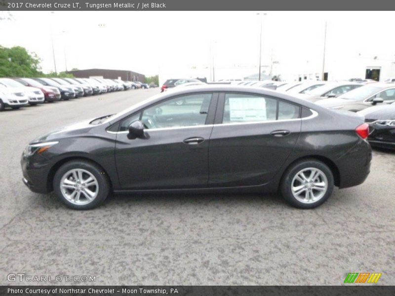 Tungsten Metallic / Jet Black 2017 Chevrolet Cruze LT