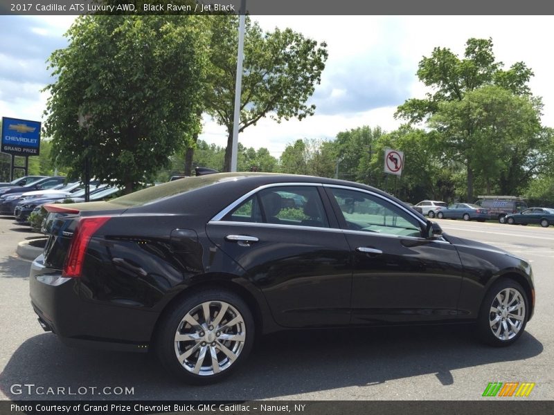 Black Raven / Jet Black 2017 Cadillac ATS Luxury AWD