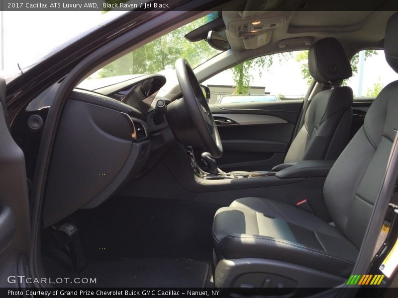 Black Raven / Jet Black 2017 Cadillac ATS Luxury AWD