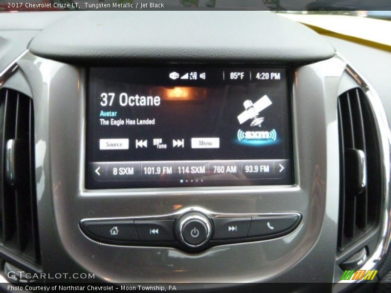 Tungsten Metallic / Jet Black 2017 Chevrolet Cruze LT