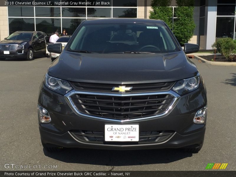Nightfall Gray Metallic / Jet Black 2018 Chevrolet Equinox LT