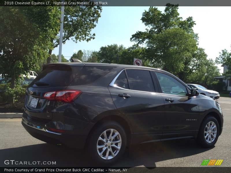 Nightfall Gray Metallic / Jet Black 2018 Chevrolet Equinox LT
