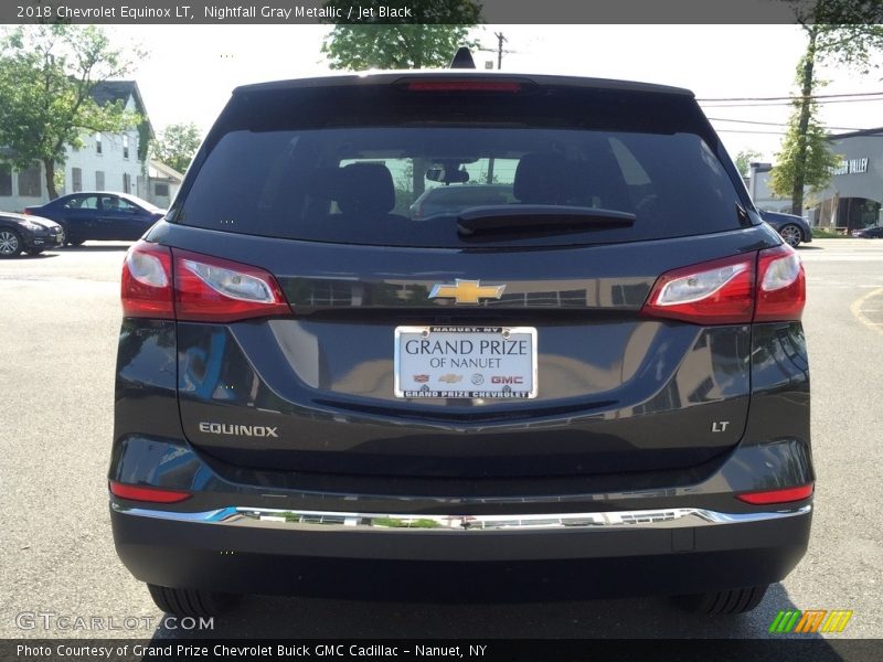 Nightfall Gray Metallic / Jet Black 2018 Chevrolet Equinox LT